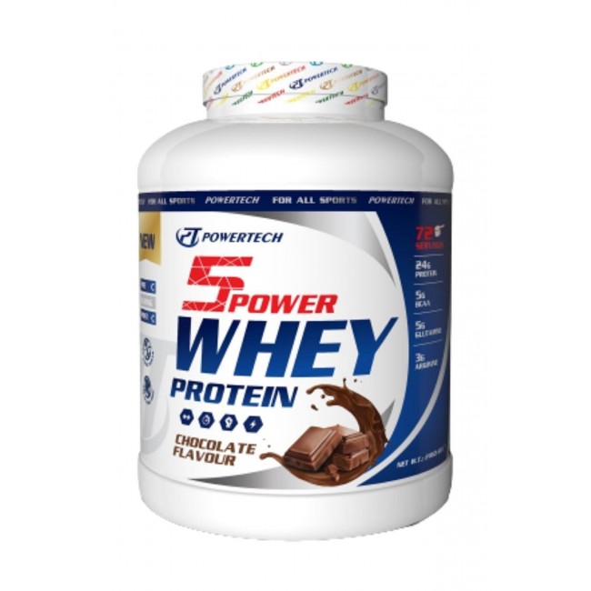 POWERTECH 5power Whey Protein Tozu 72 Servis 2160 gr